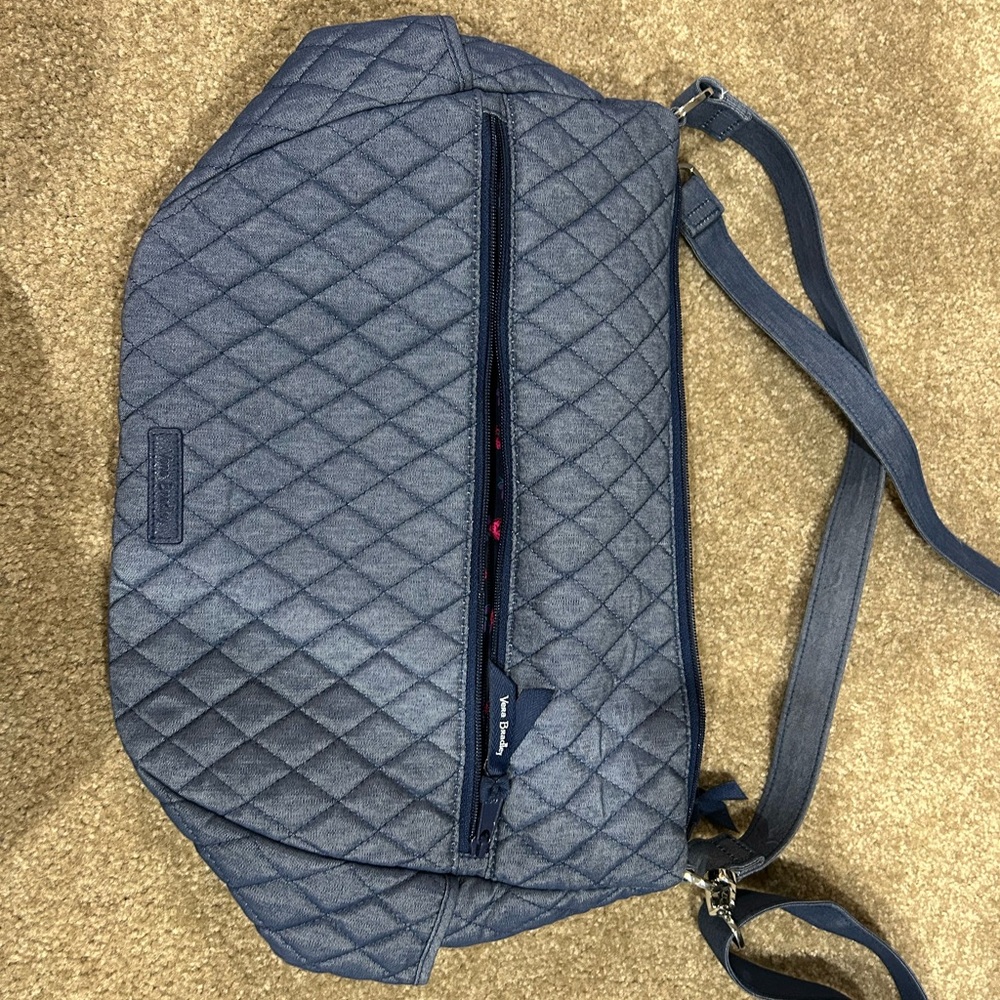 Vera Bradley Navy Quilted Bag